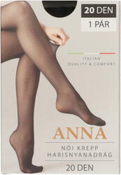 Gála Gala Anna harisnya krepp 20 den, 1-2-es méret /fekete - 1 db