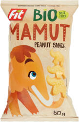 Fit Mamut bio kukorica snack földimogyoró pasztával - 50 g