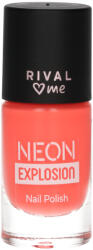 Rival Loves Me Roval Loves Me Neon Nails körömlakk /08 Hot Tangerine - 1 db