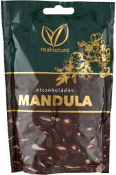 Real Nature étcsokoládés mandula - 75 g