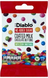 Diablo tejcsokoládé drazsé cukorbevonattal hozzáadott cukor nélkül, édesítőszerekkel - 40 g