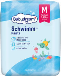 Babydream úszópelenka M-es méret 9-15 kg - 12 db