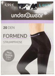 Underwear Formed harisnya 20Den fekete, 44/46 - 1 db