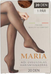 Gála Gala Maria üvegszálas harisnyanadrág 20 den, 4-es méret /Cognac