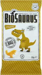 Biosaurus Biopont Biosaurus sajtos ízű sült kukoricás snack - 50 g