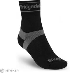 Bridgedale Trail Run Ultralight T2 Merino Sport 3/4 Crew női zokni, fekete (M)