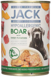 Jack hipoallergén állateledel kutyáknak vaddisznóhússal és édesburgonyával - 400 g