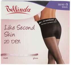 Bellinda Like Second Skin harisnya 20 Den fekete, S-es méret - 1 db