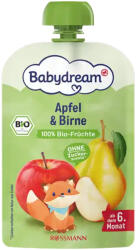 Babydream Bio gyümölcspüré almával és körtével 6 hónapos kortól - 100 g