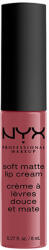 NYX Cosmetics Soft Matte Lip Cream folyékony ajakrúzs /Budapest