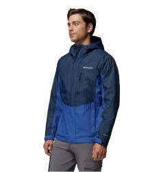 Columbia Pouring Adventure III Jacket férfi softshell kabát L / kék/világoskék