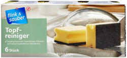 Flink&Saube Flink & Sauber mosogatószivacs - 6 db