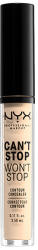NYX Cosmetics Can’t Stop Won’t Stop Contour Concealer korrektor, Pale - 1 db