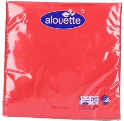 Alouette Piros Szalvéta - 30 db