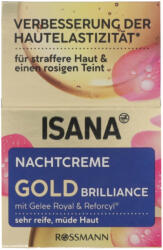 Isana Gold Brilliance éjszakai arckrém - 50 ml