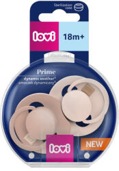 LOVI Prime dinamikus szilikon cumi 18 hónapos kortól /púder - 1 db