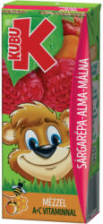 Kubu sárgarépa - alma - málna ital mézzel, vitaminokkal - 200 ml
