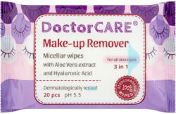 Doctorcare micellás sminklemosó nedves törlőkendő - 20 db