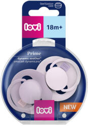 LOVI Prime dinamikus szilikon cumi 18 hónapos kortól /lila - 1 db