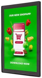 Showdown Displays Mágneses poszterkeret Slim fekete, A3