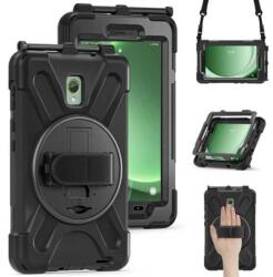  Műanyag tablet tok Samsung Galaxy Tab Active 5 WIFI SM-X300 / LTE SM-X306B fekete SP113151 (SP113151)