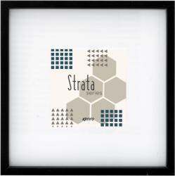 Kenro Strata Classic képkeret 25x25cm teljes méret 40x40cm fekete (KE-ST2525B)