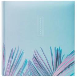 Kenro Kusso Daybreak Sky fotóalbum memo 200db 10x15 pálmalevél minta kék rózsaszín (KE-YMR201)