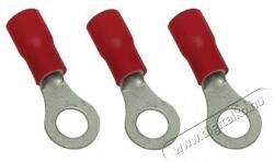 TRACON PSZ6 1.5mm2 11.6x6.4 mm 100 db Piros szemes saru