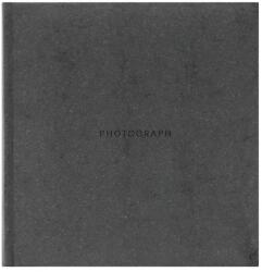 Kenro Signature fotóalbum memo 200db 10x15 PHOTOGRAPH felirat újrahasznosított bőr szürke színű (KE-KSA101C)