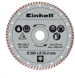 Einhell Gyémánt vágókorong 200 mm (Szegmentált)