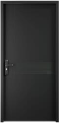 O. K. Doors Fém bejárati ajtó LINEO antracit jobb 2050 mm x 950 mm