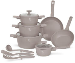 Berlinger Haus Edénykészlet 15 részes titánpro bevonat Taupe Collection BH/8111NN
