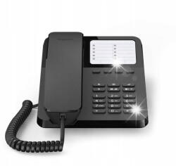 Gigaset Telefon Fix Gigaset Telefon cu fir Gigaset Desk 400, negru, 4 butoane de apelare rapida, montare pe perete (Gigaset Desk400 czarny)