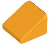 LEGO® 54200c110 - LEGO élénk világos narancssárga lap 1 x 1 x 2/3 méretű, lejtő (54200c110)