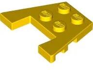 LEGO® 48183c3 - LEGO sárga mindkét oldalán lecsapott lap 3 x 4 méretű (48183c3)