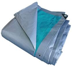 DSH Prelata cu inele 220 g/mp, 8x12 m, argintiu-verde DSH 104534 (DSH104534)