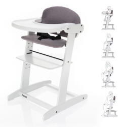 Zopa Grow-up állítható gyerek szék, white/grey White/Grey