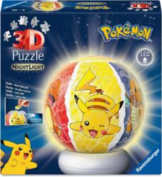 Ravensburger 3D Puzzle Ravensburger din 72 piese - Lumină de noapte Pokemon (12008053)