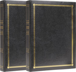 Focus Nordic Fotóalbum - Classic Line Super 200 (10x15) 2-Pack - Fekete