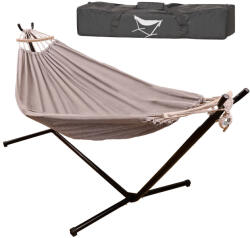  Két Személyes Kerti Függőágy Fém Vázzal - 200 cm