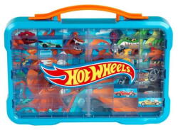 Klein Jucarie creativa Klein Geanta Hot Wheels cu logo iluminat, spatiu pentru 54 de masinute, multicolor (2408)
