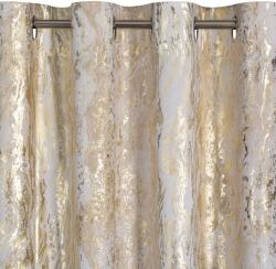 Eurofirany SOFI függöny 135 x 250 cm Eurofirany gyűrűk krémszínű (466455)