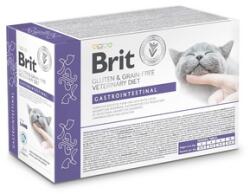 Brit Veterinary Diet Grain Free Gastrointestinal Cat Fillets in Gravy Lamb 12x85g macskák számára gasztroenterológiai problémákkal