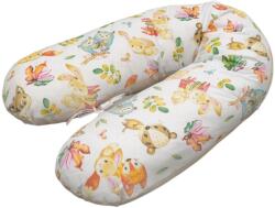 Kidizi Perna gravide 3 in 1 cu husa detasabila Kidizi Lena, lungime 160 cm, Animals Party (5949551906636)