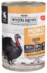 Wiejska Zagroda Monobiałkowa Indyk nedves táplálék kiscicák számára 400 g
