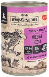 Wiejska Zagroda Húsos lakoma nedves táplálék kölyökkutyák számára 400 g