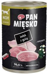 Pan Mięsko PAN MIĘSKO Pulyka kacsával nedves macskaeledel 400 g