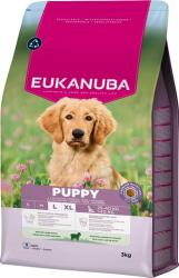 EUKANUBA Puppy Large Breeds Lamb Rice 3 kg száraz táp nagytestű kölyökkutyák számára, gazdag bárányhússal és rizzsel
