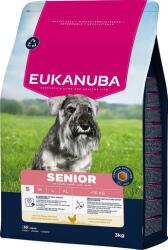 EUKANUBA Senior Small Breeds Chicken 3 kg száraz táp idős kis testű kutyáknak friss csirkével