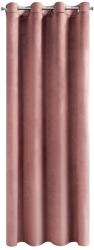 Eurofirany ROSA függöny 140 x 250 cm karikák Eurofirany sötét rózsaszín (456843)
